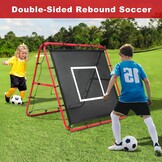 Voetbal Rebound Net Dubbelzijdig 120x120 cm - 34% Korting