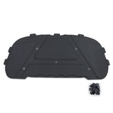 Motorkapisolatiemat Zwart met Clips - BMW 1 Serie E81-E88 (24% Korting)