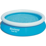 Opzetzwembad Ø 305x76 cm Blauw - 34% Korting!