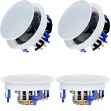 4x Plafondluidsprekers 6.5" 600W Bluetooth Thuisbioscoop - 30% Korting