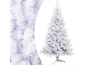 Witte Kunstkerstboom 220cm - Anti-allergisch & Eenvoudig Montagesysteem (40% Korting)