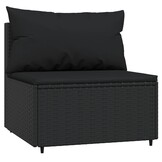 Modulaire Tuinmiddenbank met Kussens (41% Korting)