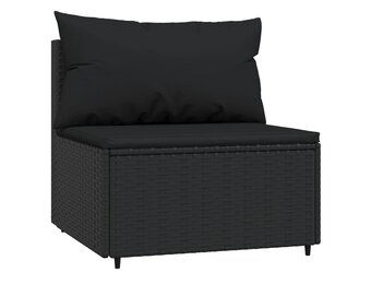 Modulaire Tuinmiddenbank met Kussens (41% Korting)