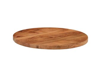 Massief Acaciahout Tafelblad Rond Ø40 cm - 32% Korting