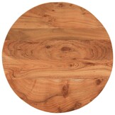 Massief Acaciahout Tafelblad Rond Ø40 cm - 32% Korting