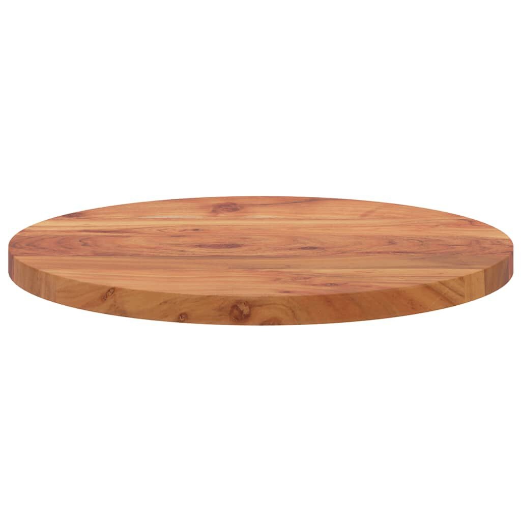 Massief Acaciahout Tafelblad Rond Ø40 cm - 32% Korting