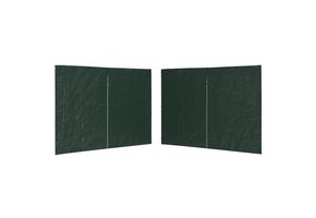 2x VidaXL Tentwanden met Rits (Groen) - 38% Korting!