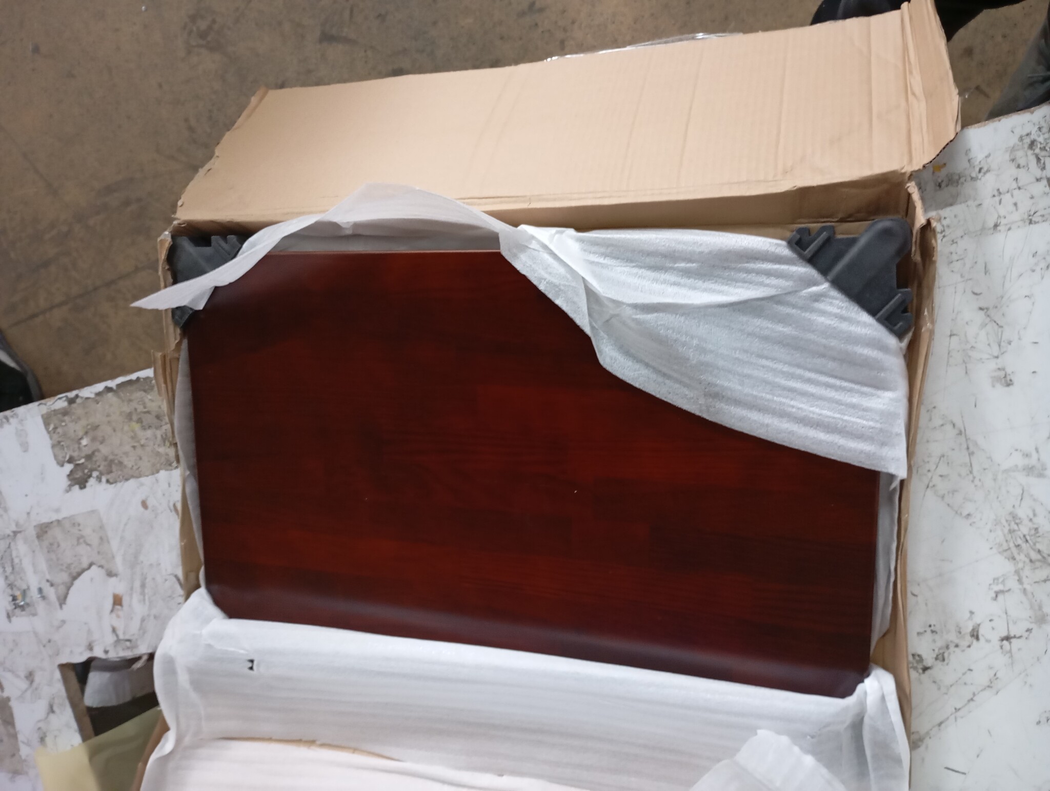 Massief Houten Blad Donkerbruin 60x40cm - 53% Korting!