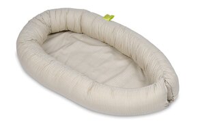 Babynestje 100% Katoen Beige Geruit 0-8 mnd - 55% Korting