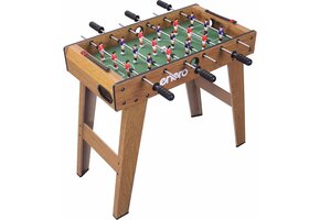 Voetbaltafel Houtlook 69x36,5x65cm - Complete Speelset - 51% Korting!