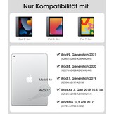 Groene iPad 10,2" Toetsenbordhoes met 7-kleuren Verlichting (71% Korting)