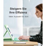 Groene iPad 10,2" Toetsenbordhoes met 7-kleuren Verlichting (71% Korting)