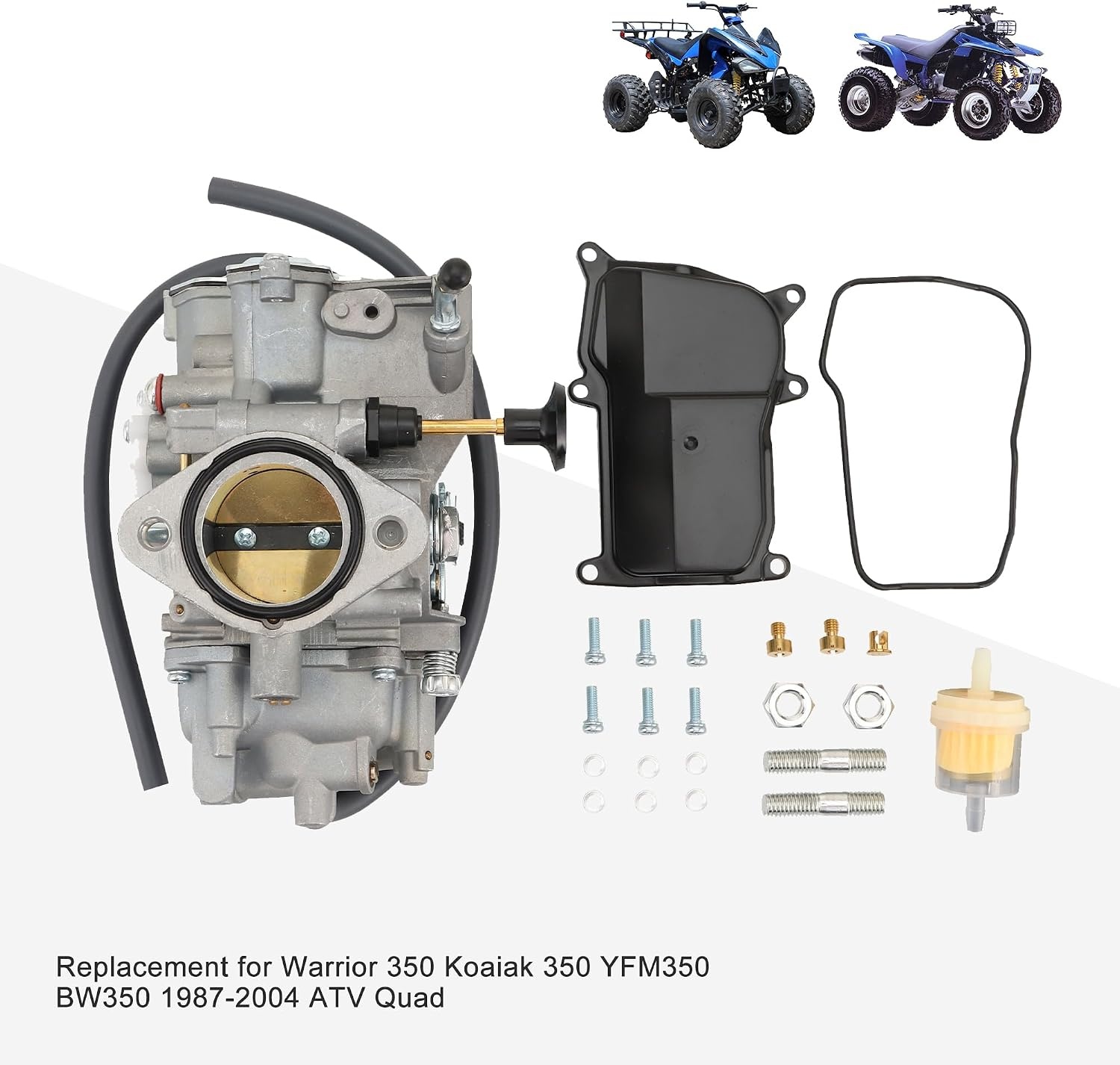 Carburateur Yamaha Warrior 350, Wolverine 350 - 36mm Aluminium - 60% Korting!