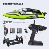 Snelle RC Boot Groen 34% Korting: 20+ MPH, Zelfoprichtend