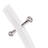 Stabiele Staande Kapstok Wit 180cm | 60% Korting