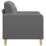 VidaXL Fauteuil Stof Donkergrijs (60 cm breed) - 34% Korting