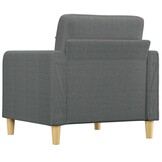 VidaXL Fauteuil Stof Donkergrijs (60 cm breed) - 34% Korting