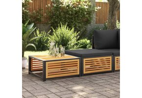 Tuintafel & Kruk Set Massief Acaciahout - 57% Korting