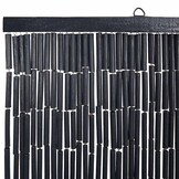 Bamboe Insectengordijn Donkergrijs 100x220 cm - 53% Korting!