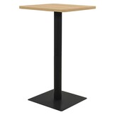 vidaXL Bistrotafel 70x70x107 cm eikenkleurig