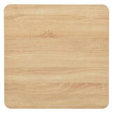 vidaXL Bistrotafel 70x70x107 cm eikenkleurig