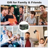 PZNETUE Upgrade Retro Konsole Spielkonsole Game Stick, 20,000+ Spiele mit 2 Wireless Controllern, Plug & Play HDMI für TV, Geschenk für Erwachsene & Familien (G8-Pro)