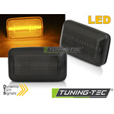 Dynamische LED Zijknipperlichten Smoke E-gekeurd Set voor VW Golf 1, Golf 2, Corrado, Jetta