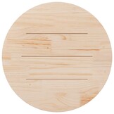 Rond Grenen Tafelblad 90cm - 54% Korting!