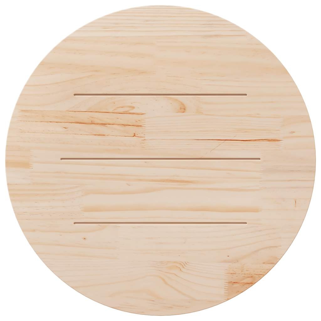 Rond Grenen Tafelblad 90cm - 54% Korting!