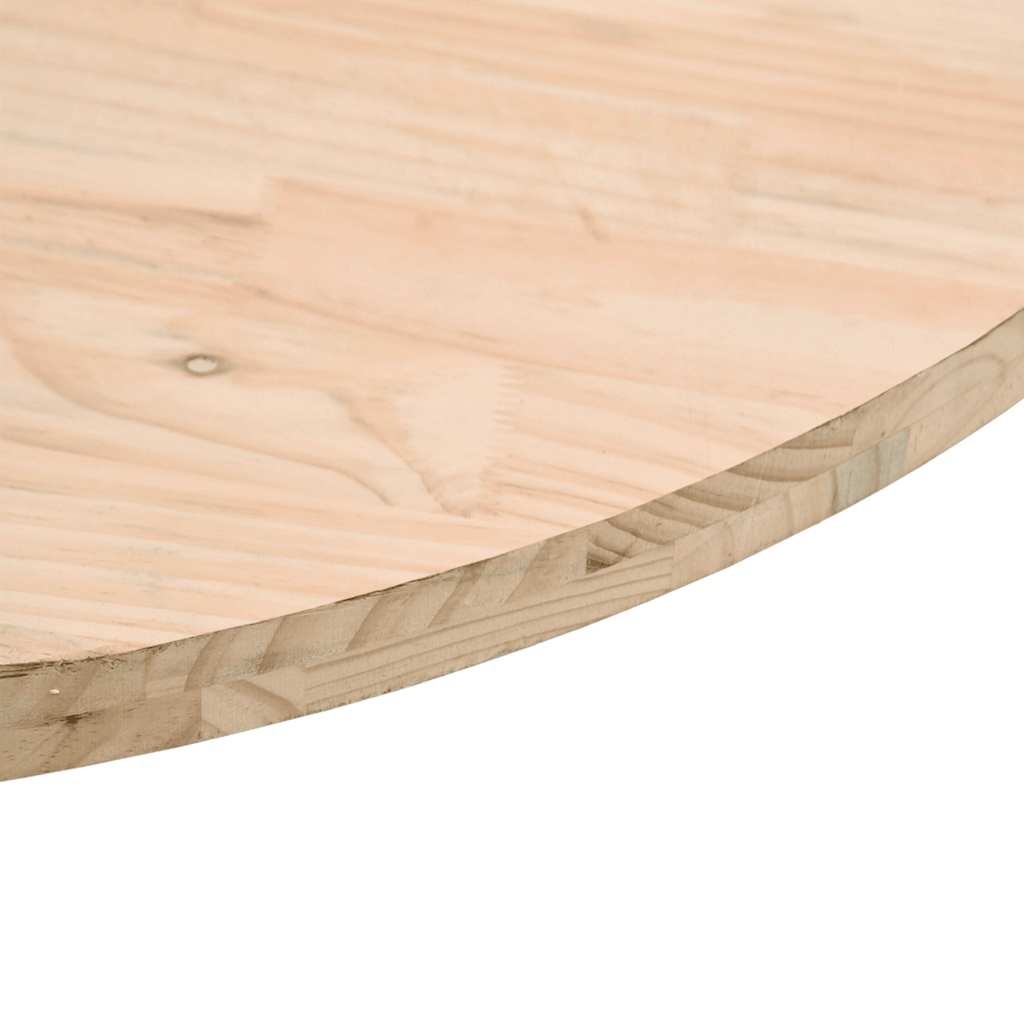 Rond Grenen Tafelblad 90cm - 54% Korting!
