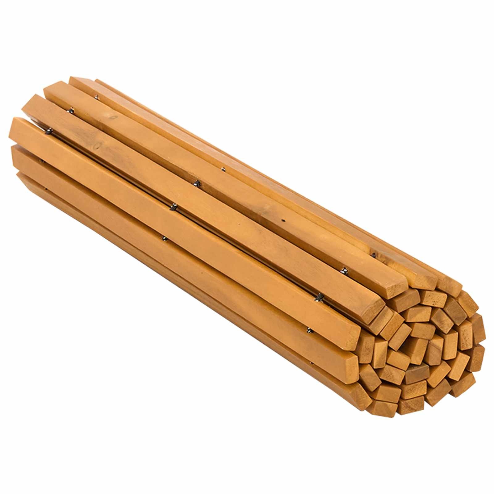 vidaXL Badmat Effen Bruin 100 x 60 cm Hout