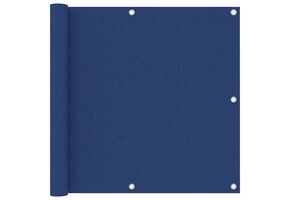Blauw Balkonscherm 90x400cm Oxford Stof - 38% Korting