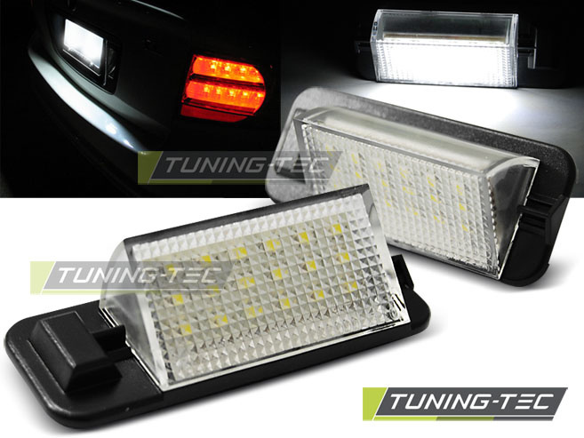 LED Kentekenverlichting CANBUS E-gekeurd per paar voor BMW E36