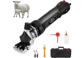 Elektrische Schapenscheermachine 900W - 6 Snelheden | 34% Korting