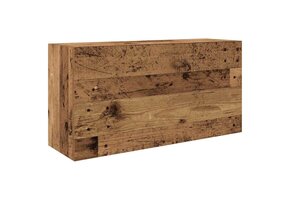 Badkamerwandkast 80x25x40 cm Bewerkt Hout - 57% Korting!