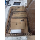 vidaXL Badkamerwandkast 80x25x40 cm bewerkt hout oud houtkleurig