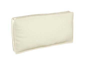 Palletkussen Crème 120x60cm - Comfortabel & Waterbestendig