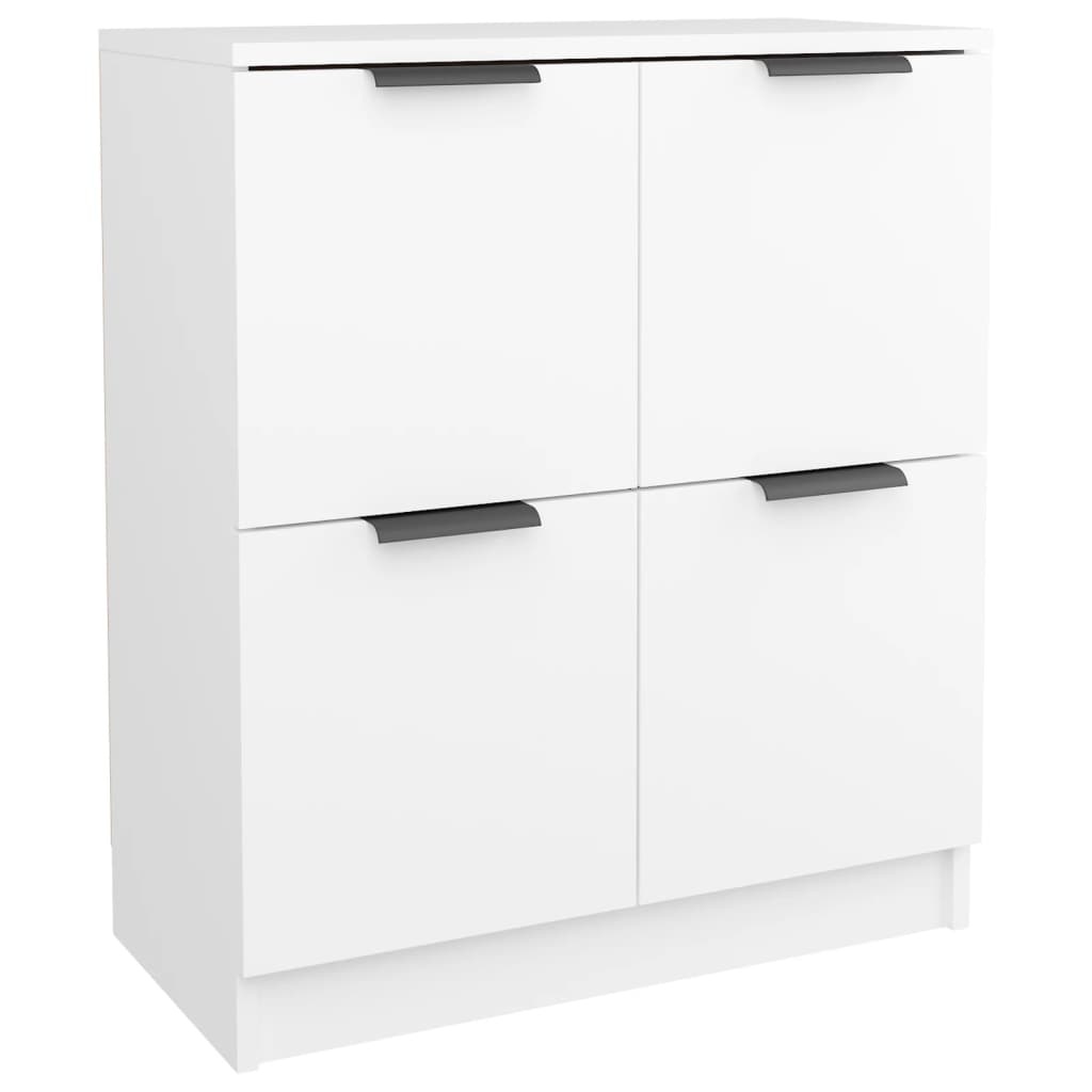 vidaXL Dressoir 60x30x70 cm Wit Bewerkt Hout - 58% Korting!