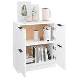 vidaXL Dressoir 60x30x70 cm Wit Bewerkt Hout - 58% Korting!