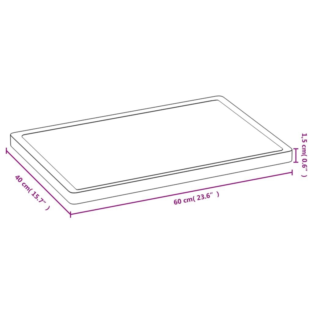Robuuste Bamboe Snijplank 40x60 cm - 51% Korting!