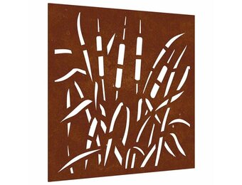 Cortenstaal Tuindecoratie Gras 55x55cm - 53% Korting!