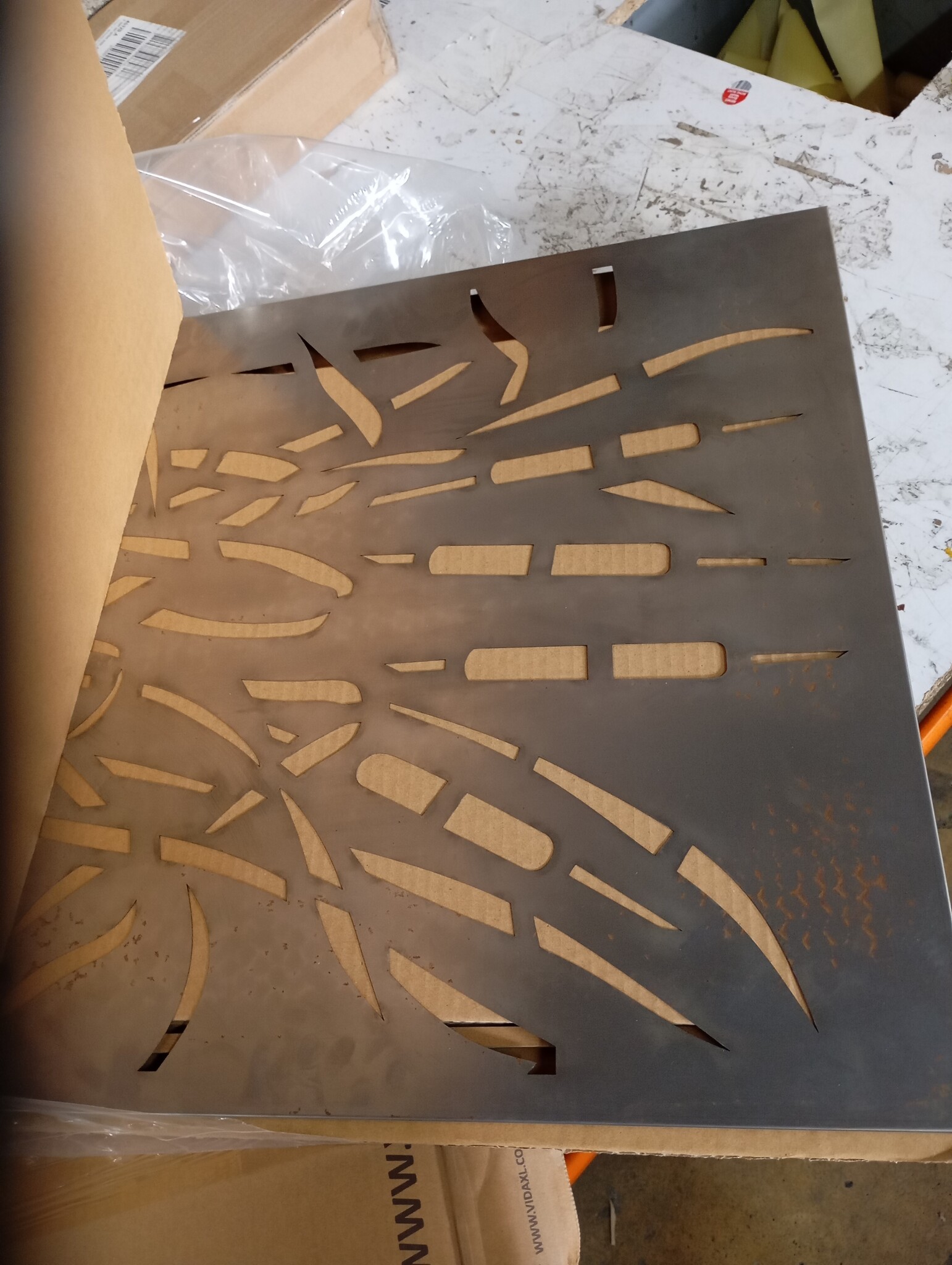 Cortenstaal Tuindecoratie Gras 55x55cm - 53% Korting!