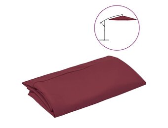 Bordeauxrode Parasoldoek Vervanging 300cm (33% Korting)