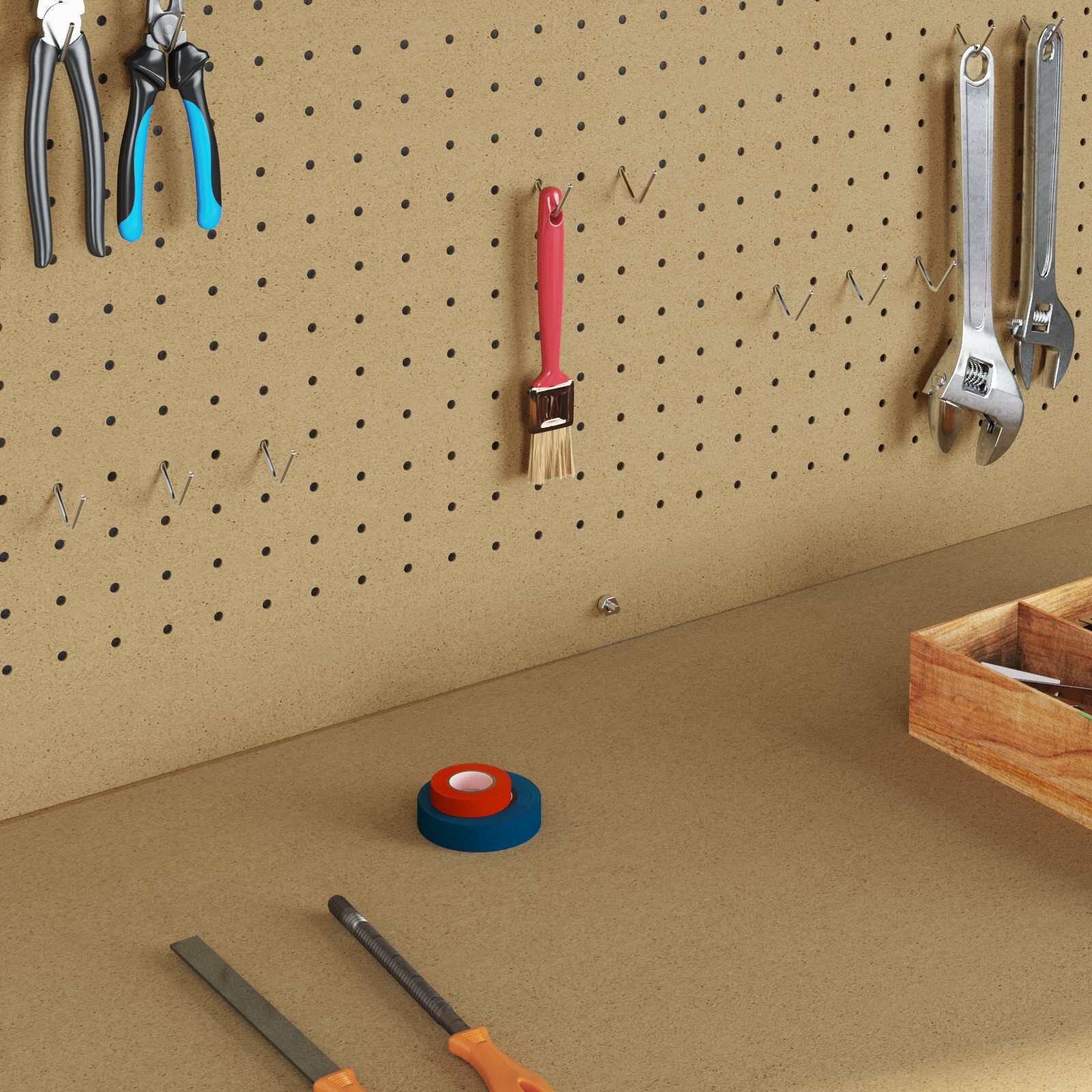 VidaXL Werkbank met Lade Zwart - 81 x 41 x 145 cm Bewerkt Hout - 35% Korting