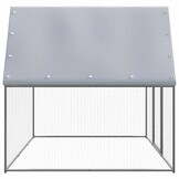 Ruime Kippenkooi 3x2x2m - Gegalvaniseerd Staal met 35% Korting