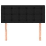vidaXL Hoofdbord Zwart - 90x5x78/88 cm - 77% Korting