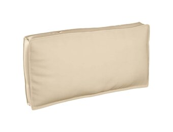 vidaXL Palletkussen Beige 120x60cm - 34% Korting!