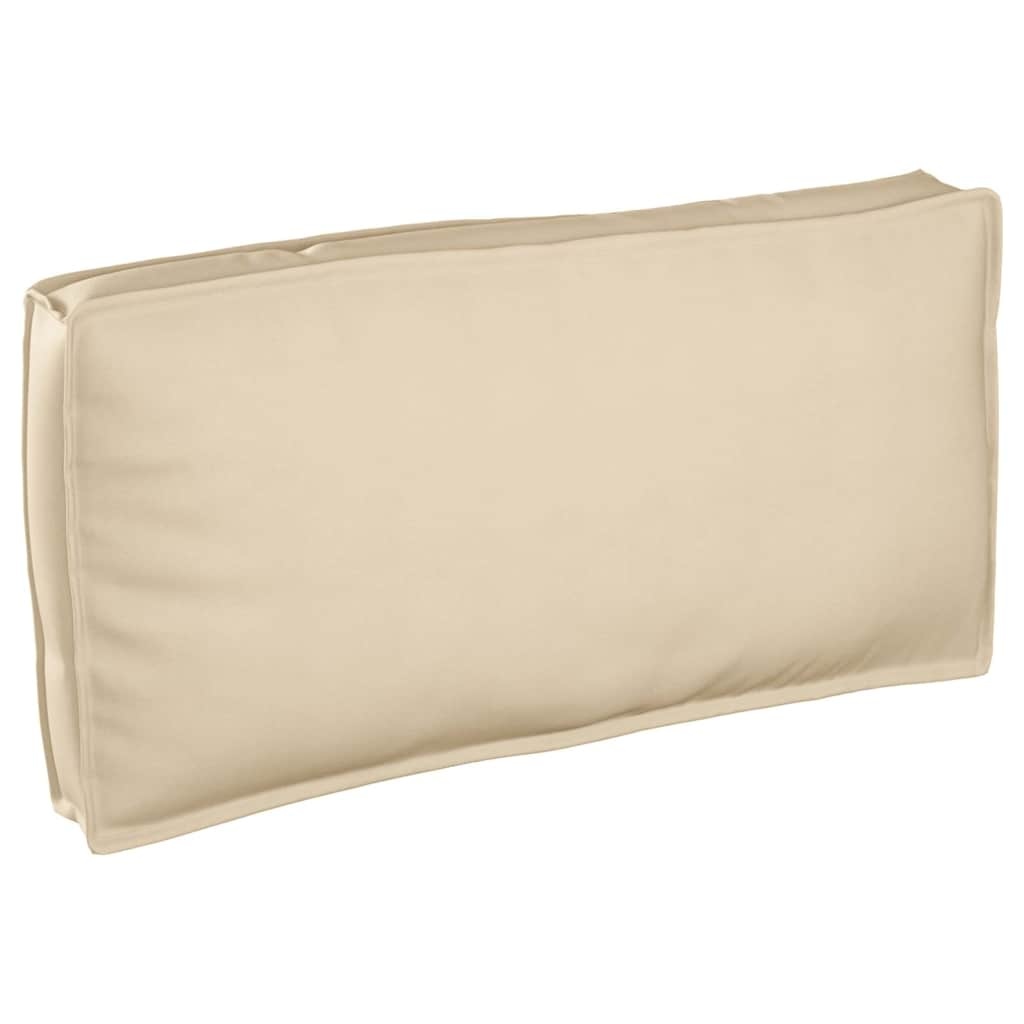 vidaXL Palletkussen Beige 120x60cm - 34% Korting!