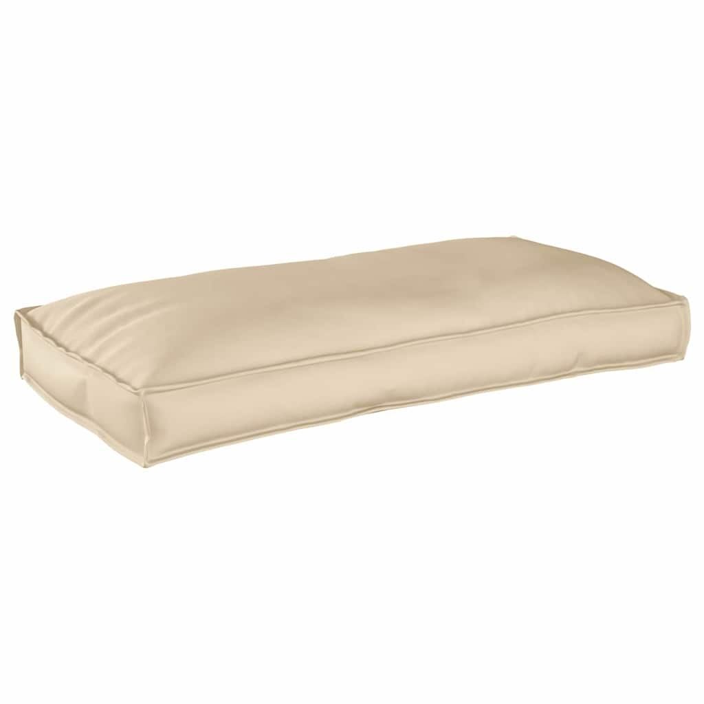 vidaXL Palletkussen Beige 120x60cm - 34% Korting!
