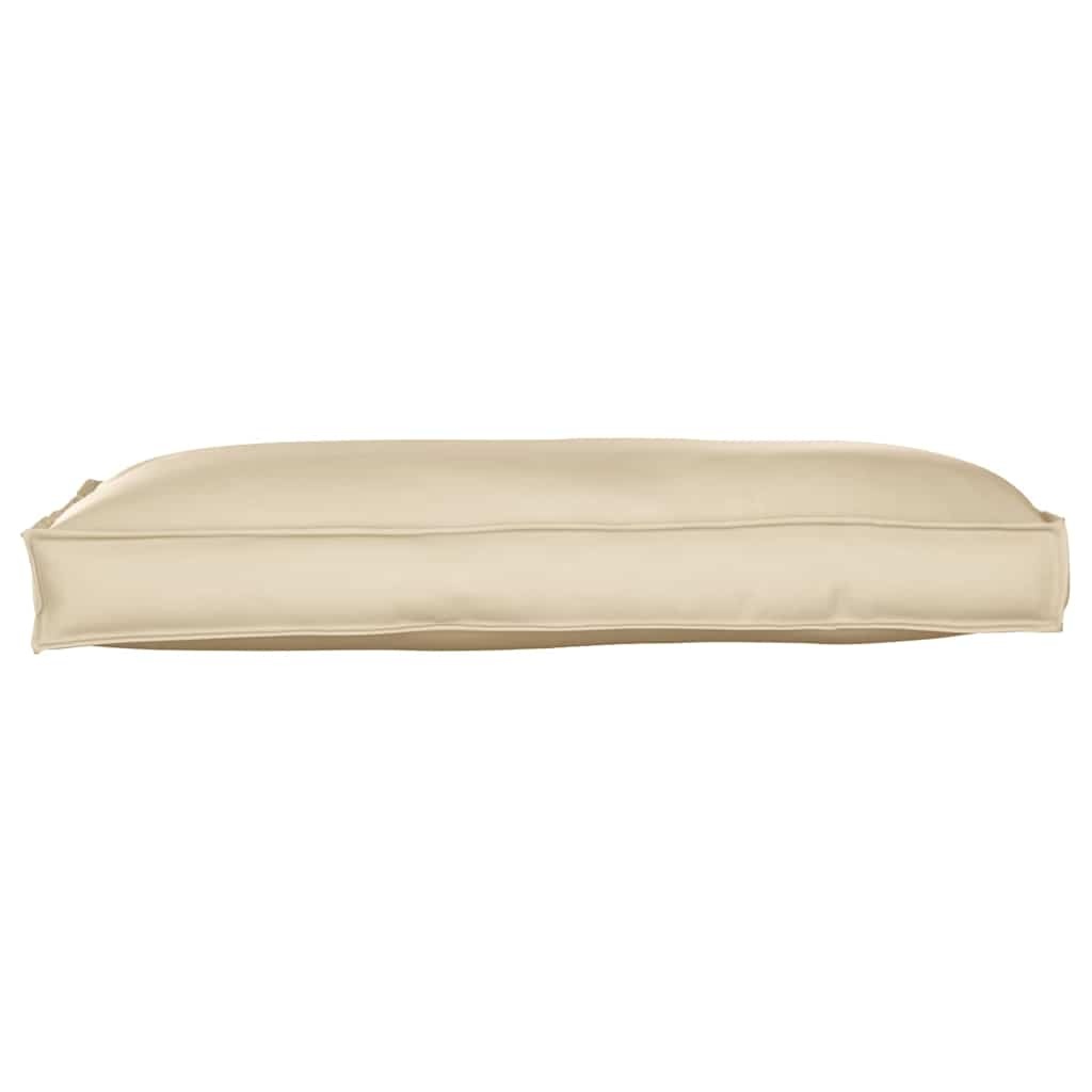 vidaXL Palletkussen Beige 120x60cm - 34% Korting!